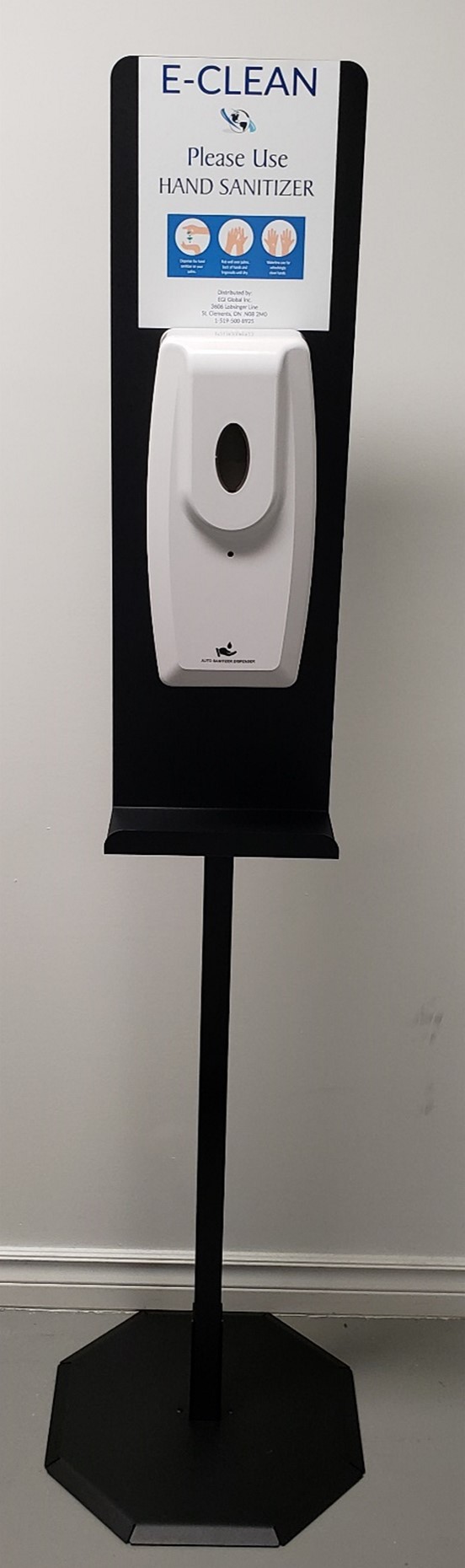 Hand Sanitizer Stand and Dispenser